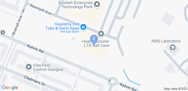 Map to East Kilbride Fitness & Performance